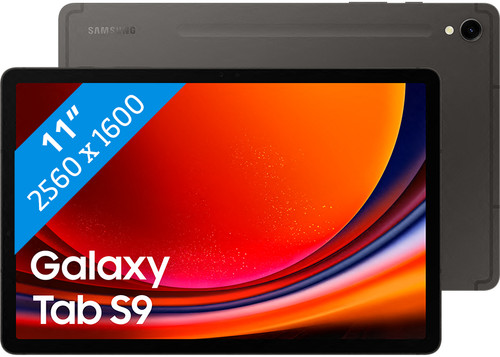 SAMSUNG Galaxy Tab S9 11” 128GB , WiFi 6E Android Tablet, Snapdragon 8 Gen  2 Processor, AMOLED Screen, S Pen, IP68 Rating, US Version, 2023, Graphite