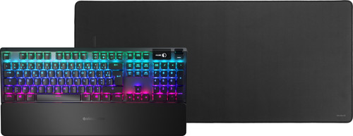 Steelseries Apex 5 Azerty + Bluebuilt gaming muismat XL Main Image