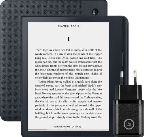 Kobo Sage + BlueBuilt Charger Main Image