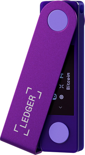 Ledger Nano X Mauve Améthyste Main Image