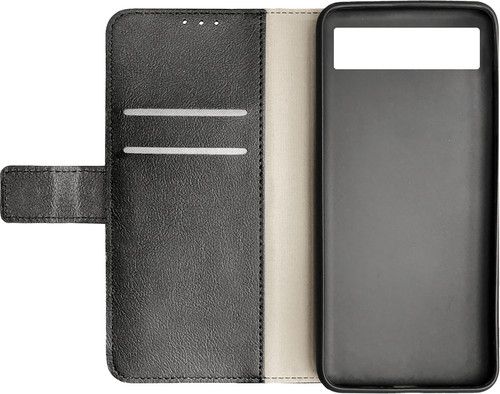 Just in Case Wallet Google Pixel 6a Book Case Black Main Image