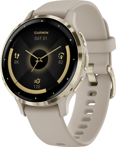 Garmin Venu 3S Gold/Beige Main Image