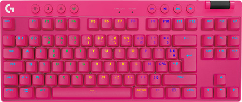 Clavier Gaming mécanique sans fil Azerty Logitech G PRO X TKL