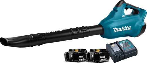 Makita DUB362Z + Kit de Démarrage 2x Batterie 18 V (5,0 Ah) + Chargeur Main Image