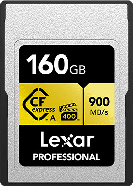 Lexar Professional GOLD 160 Go CFexpress Type A Main Image