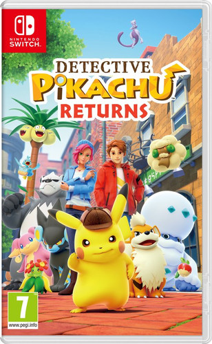 Detective Pikachu Returns Nintendo Switch Main Image