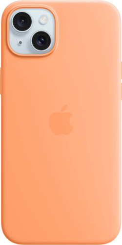 Apple iPhone 15 Plus Back Cover avec MagSafe Sorbet à l¿Orange Main Image