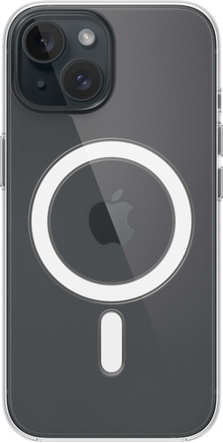 Apple iPhone 15 Back Cover avec MagSafe Transparent Main Image