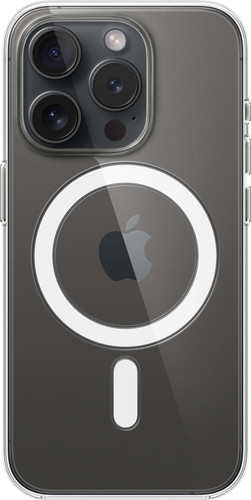 Apple iPhone 15 Pro Back Cover avec MagSafe Transparent Main Image