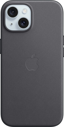 Apple iPhone 15 FineWoven Back Cover avec MagSafe Noir Main Image