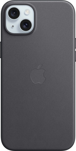 Apple iPhone 15 Plus FineWoven Back Cover avec MagSafe Noir Main Image