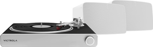 Victrola VPT-3000 Stream Zwart + Sonos Five Wit Duopack Main Image