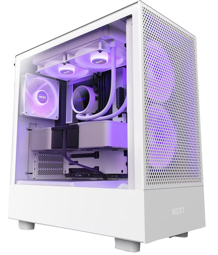 NZXT H5 Flow RGB - Blanc - Modèle 2023 Main Image