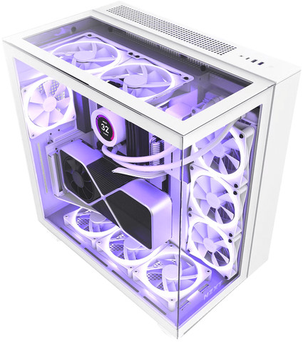 NZXT H9 Elite - White Main Image