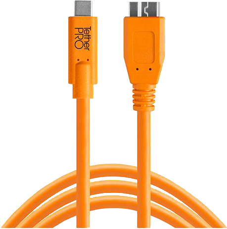 Tether Tools TetherPro USB-C to USB 3.0 USB Orange Main Image