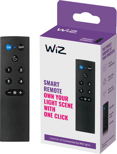 WiZmote Infrarood WiZ Afstandsbediening - Bedien Je Slimme Verlichting Remote App WiZ Lampen Schakelaar