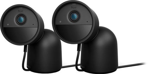 Philips Hue Secure Desktop Caméra de Sécurité Noir Lot de 2 Main Image