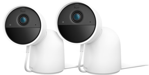 Philips Hue Secure Desktop Caméra de Sécurité Blanc Lot de 2 Main Image