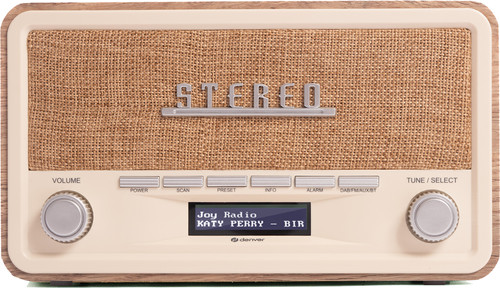 Denver DAB-18 Radio Portable Numérique DAB /FM 4W Noir Gris