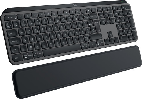 Logitech MX Keys S Plus Keyboard with Wrist Rest AZERTY - FR Main Image