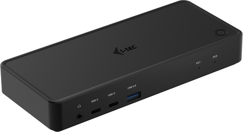 i-tec USB-C/Thunderbolt KVM Station d'Accueil Dual Display + Power Delivery 65/100 W Main Image