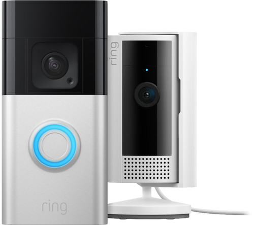 Ring Battery Video Doorbell Plus + Indoor Cam 2nd Gen Main Image