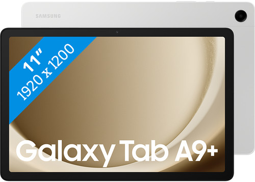 Samsung Galaxy Tab A9 Plus 11 inch 128GB Wifi Zilver Main Image