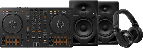 Pioneer DJ DDJ-FLX4 + Pioneer DJ HDJ-X7 Noir + Pioneer DJ DM-40D-BT Noir Main Image