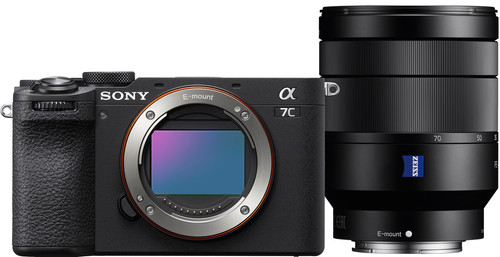 Sony A7C II Body Zwart + 24-70mm f/4.0 Main Image