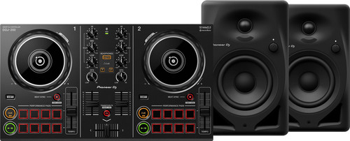 Pioneer DJ DDJ-200 + Pioneer DJ DM-40D Black Main Image