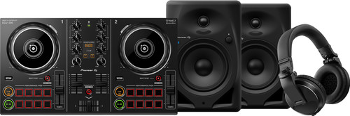 Pioneer DJ DDJ-200 + Pioneer DJ HDJ-X5 Noir + Pioneer DJ DM-50D-BT Noir Main Image