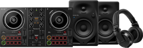 Pioneer DJ DDJ-200 + Pioneer DJ HDJ-X7 Noir + Pioneer DJ DM-40D-BT Noir Main Image