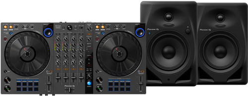 Pioneer DJ DDJ-FLX6-GT + Pioneer DJ DM-50D-BT Black Main Image