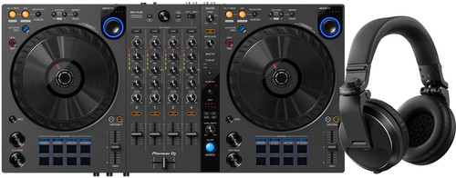 Pioneer DJ DDJ-FLX6 + Pioneer DJ HDJ-X5 Noir Main Image