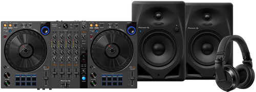 Pioneer DJ DDJ-FLX6 + Pioneer DJ HDJ-X7 Noir + Pioneer DJ DM-50D-BT Noir Main Image