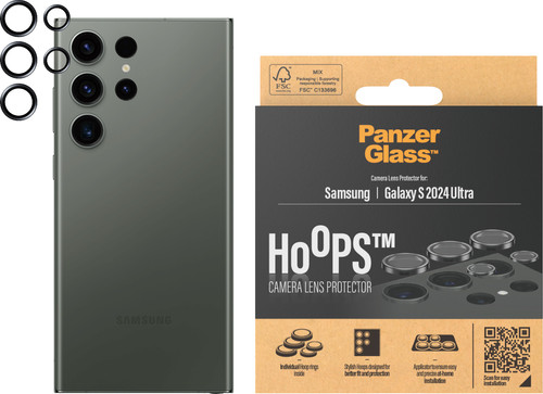 PanzerGlass Hoops Samsung Galaxy S24 Ultra Camera Lens Protector Glas Main Image