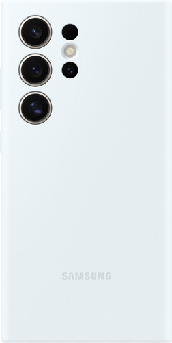 Samsung Galaxy S24 Ultra Silicone Back Cover Blanc Main Image