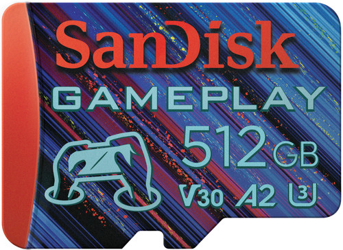 SanDisk microSDXC Gameplay 512GB 190mb/s Main Image