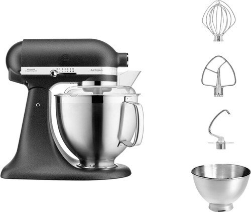 KitchenAid 5KSM185PSEBK Volcano Black Main Image