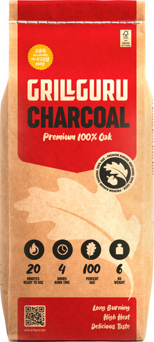 Grill Guru Charcoal European Oak 6kg Main Image