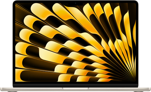 Apple MacBook Air 13 inch (2024) M3 (8 core CPU/8 core GPU) 8GB/256GB Sterrenlicht AZERTY Main Image