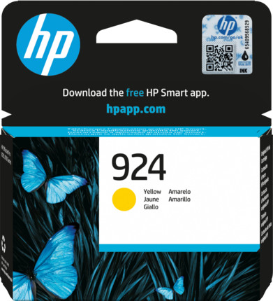 HP 924 Cartridge Yellow Main Image