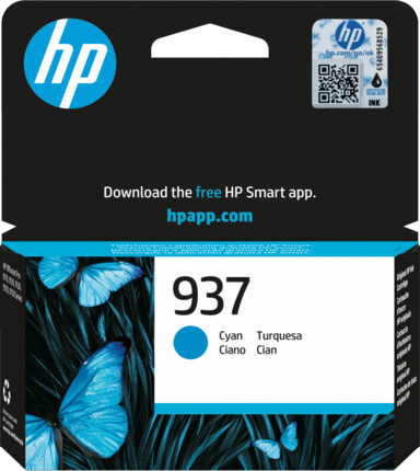 HP 937 Cartouche Cyan Main Image