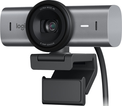 Logitech MX Brio Ultra HD 4K Webcam Zwart Main Image