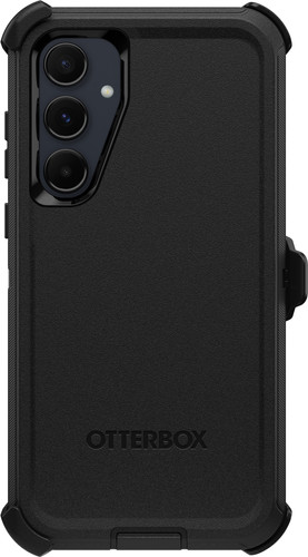 OtterBox Defender Samsung Galaxy A55 Back Cover Black Main Image