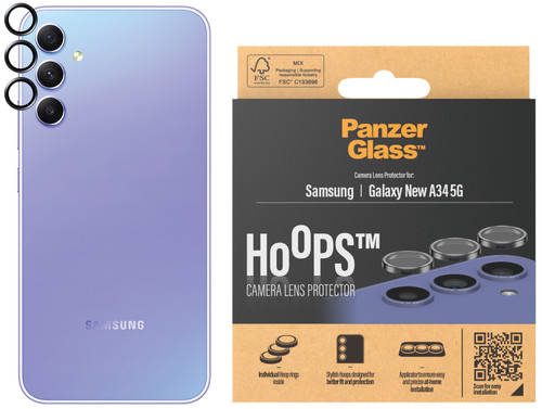 PanzerGlass Hoops Samsung Galaxy A35 Protège-objectif Verre Main Image