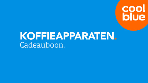 Koffieapparaat cadeaubon van 25 euro Main Image