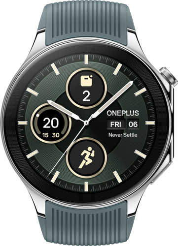 OnePlus Watch 2 Zilver/Groen Main Image