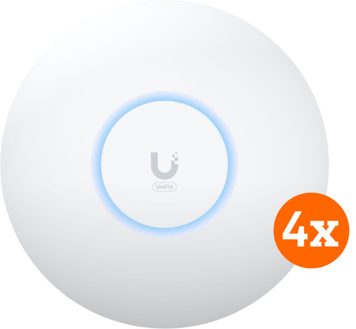 Ubiquiti UniFi U6+ 4-pack Main Image