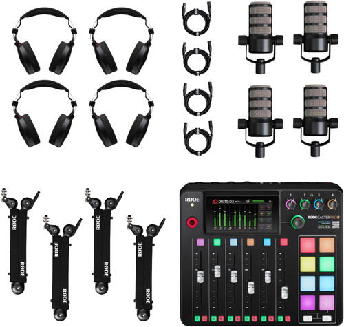 RØDE 4-Person Podcast Bundle Main Image